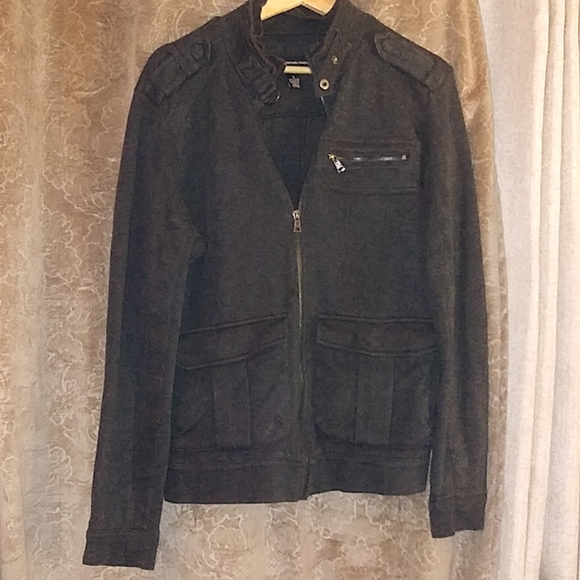 ULTRA Comfort, Women's INC. Dark Heather Grey Front Zip Chill Jacket, Sz: S - Picture 2 of 6